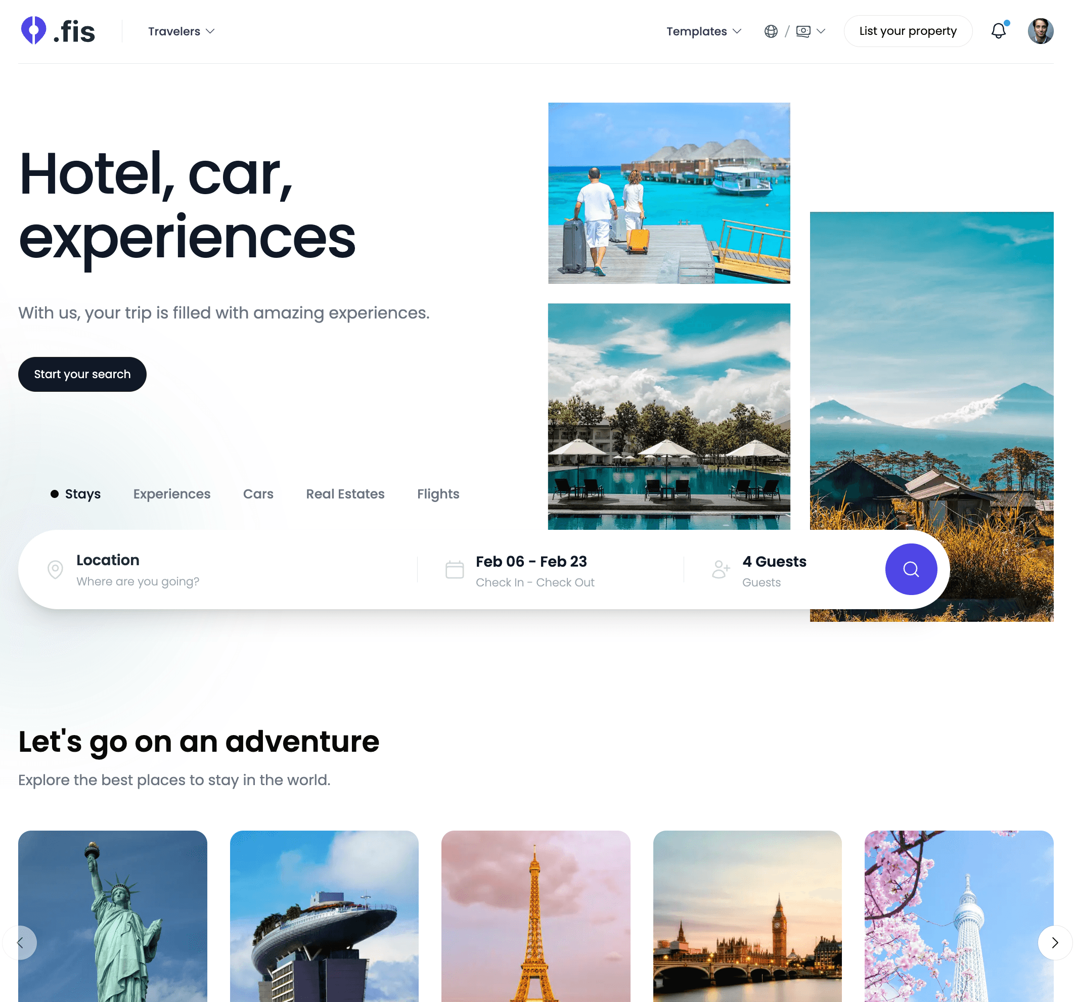 Chisfis - Online Booking Next.js Template