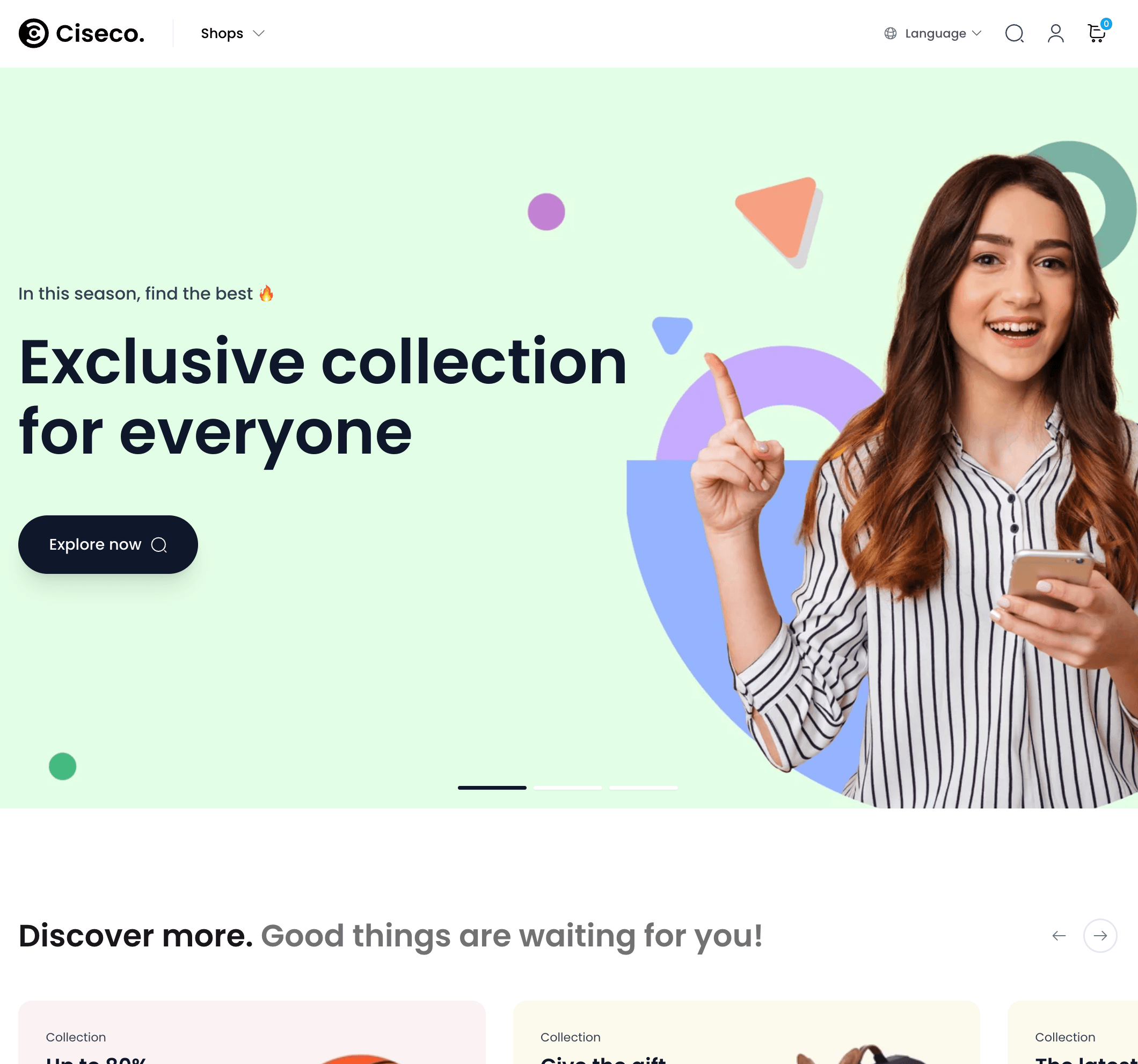 Ciseco - Hydrogen Shopify's Headless Store theme