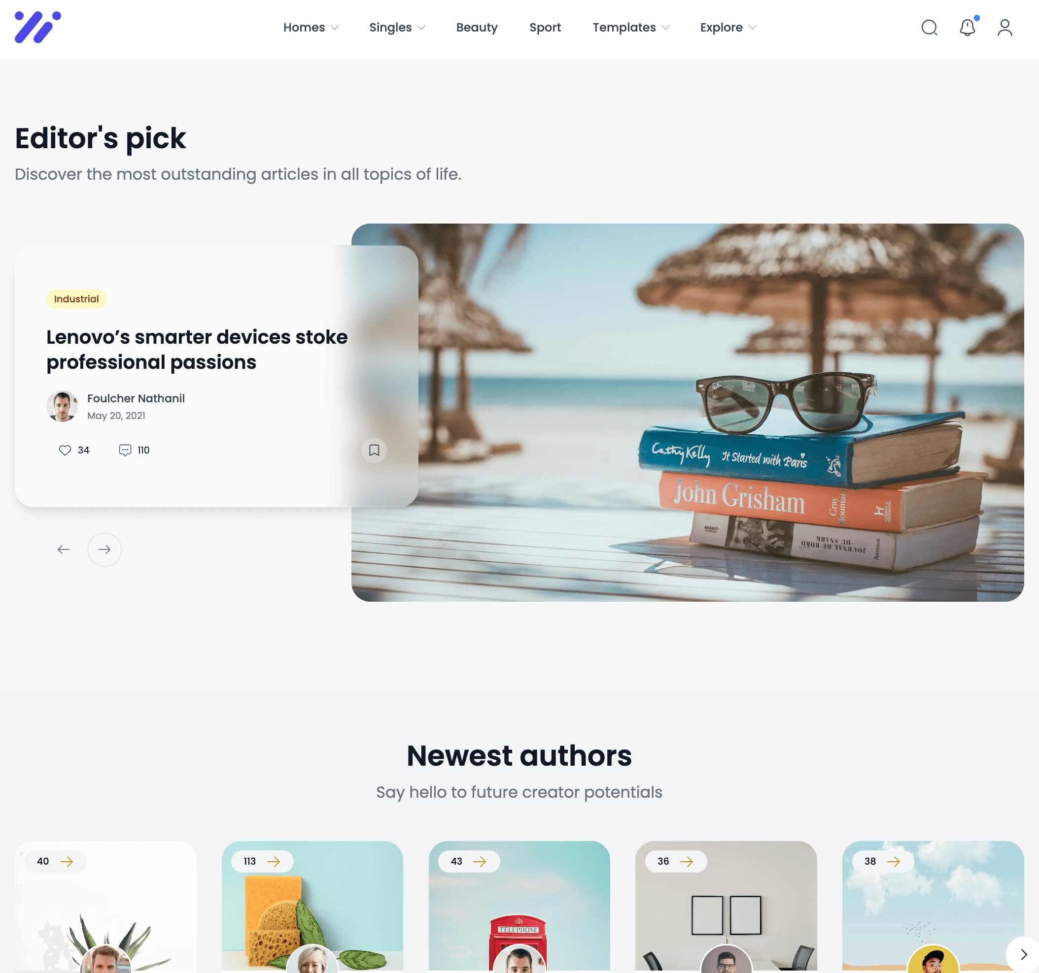 Ncmaz - Blog, News and Magazine Next.js template