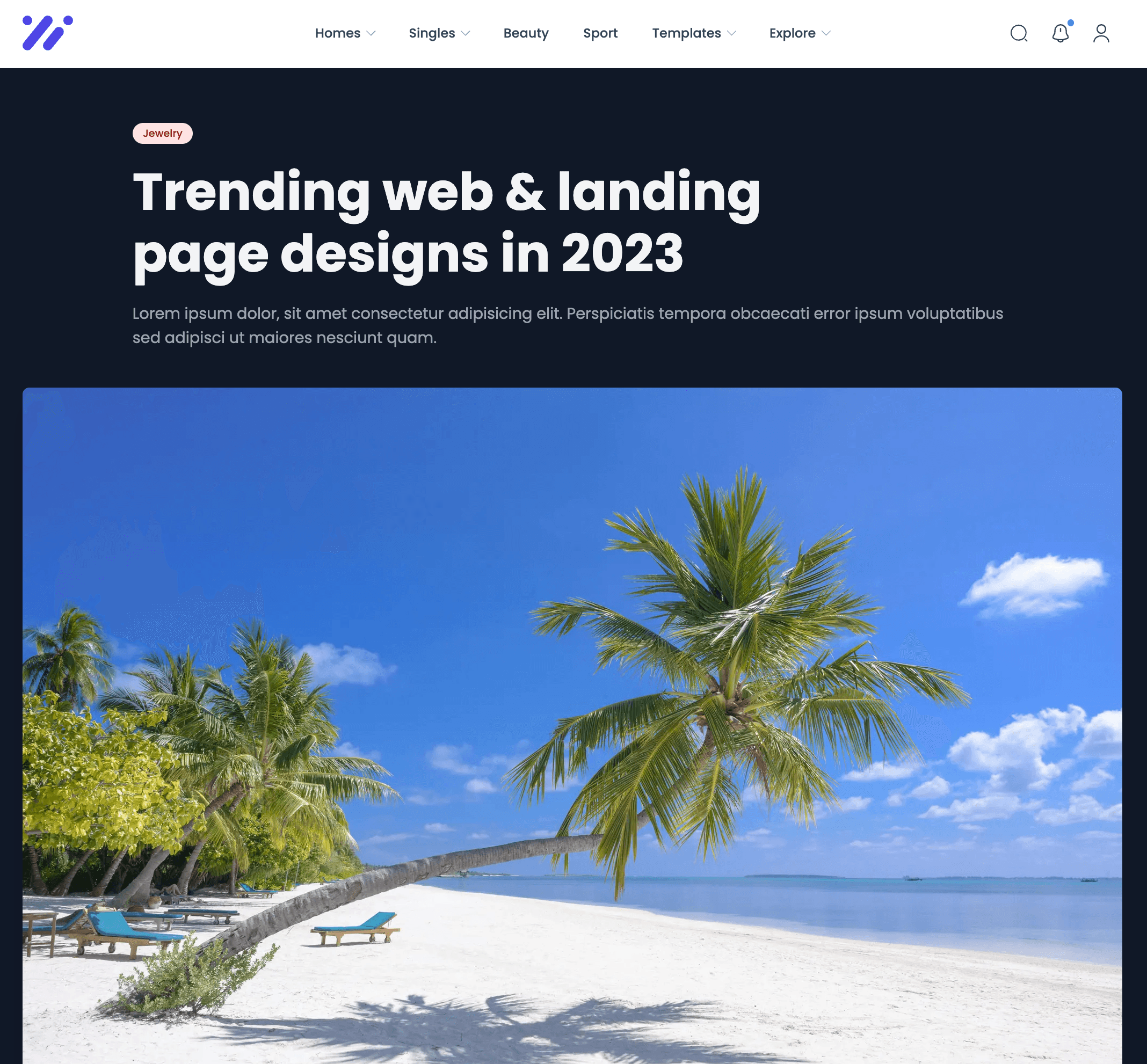Ncmaz - Blog, News and Magazine Next.js template