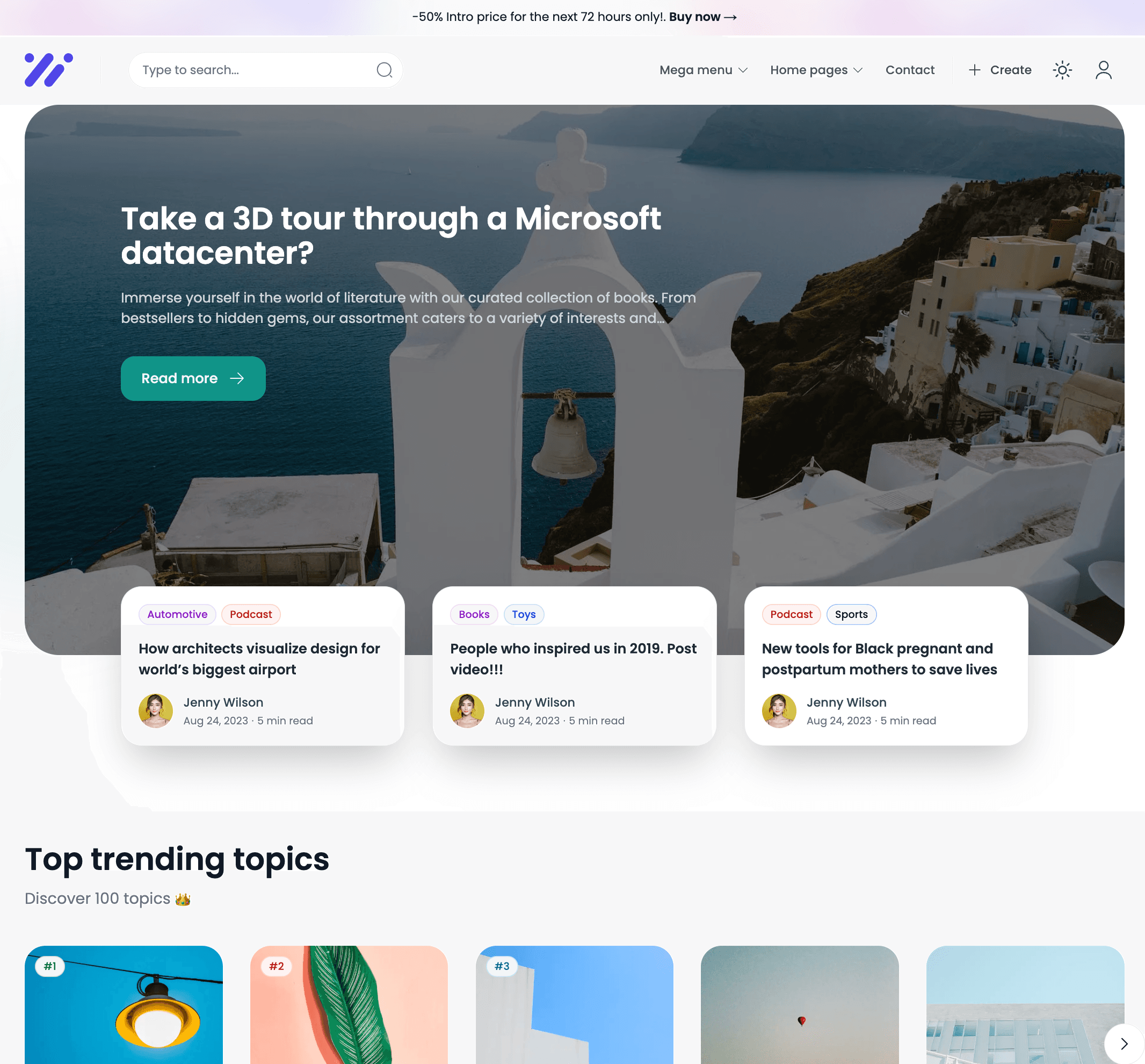 Ncmaz - NextJs Headless WordPress Blog Magazine template